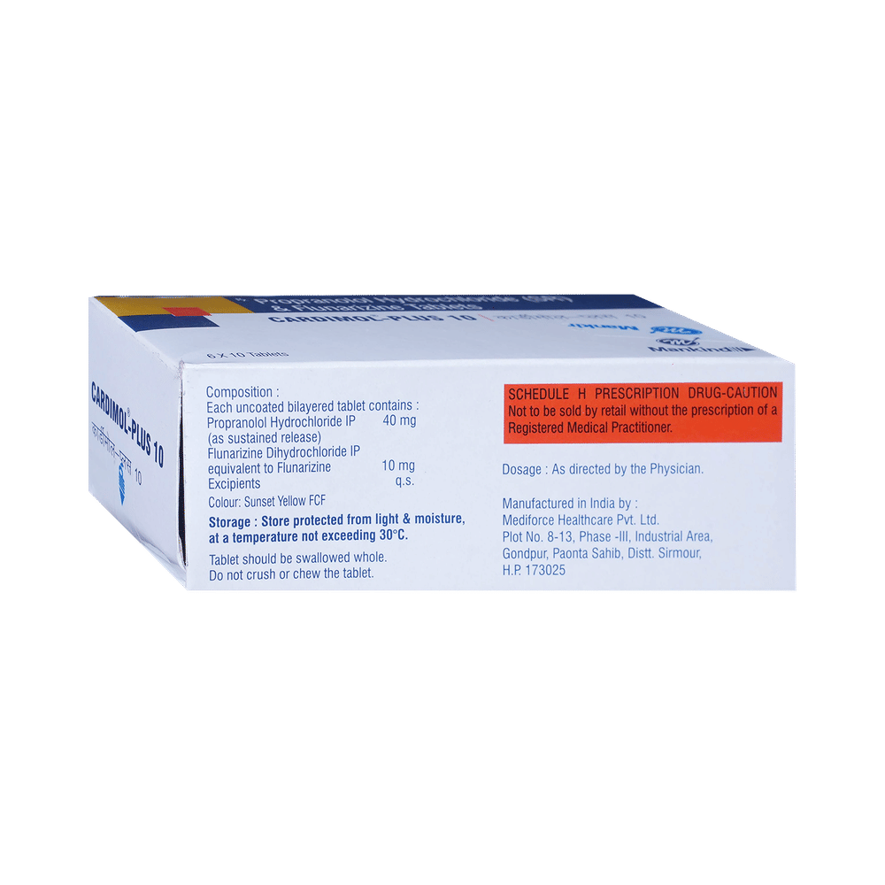 Cardimol-Plus 10 Tablet SR
