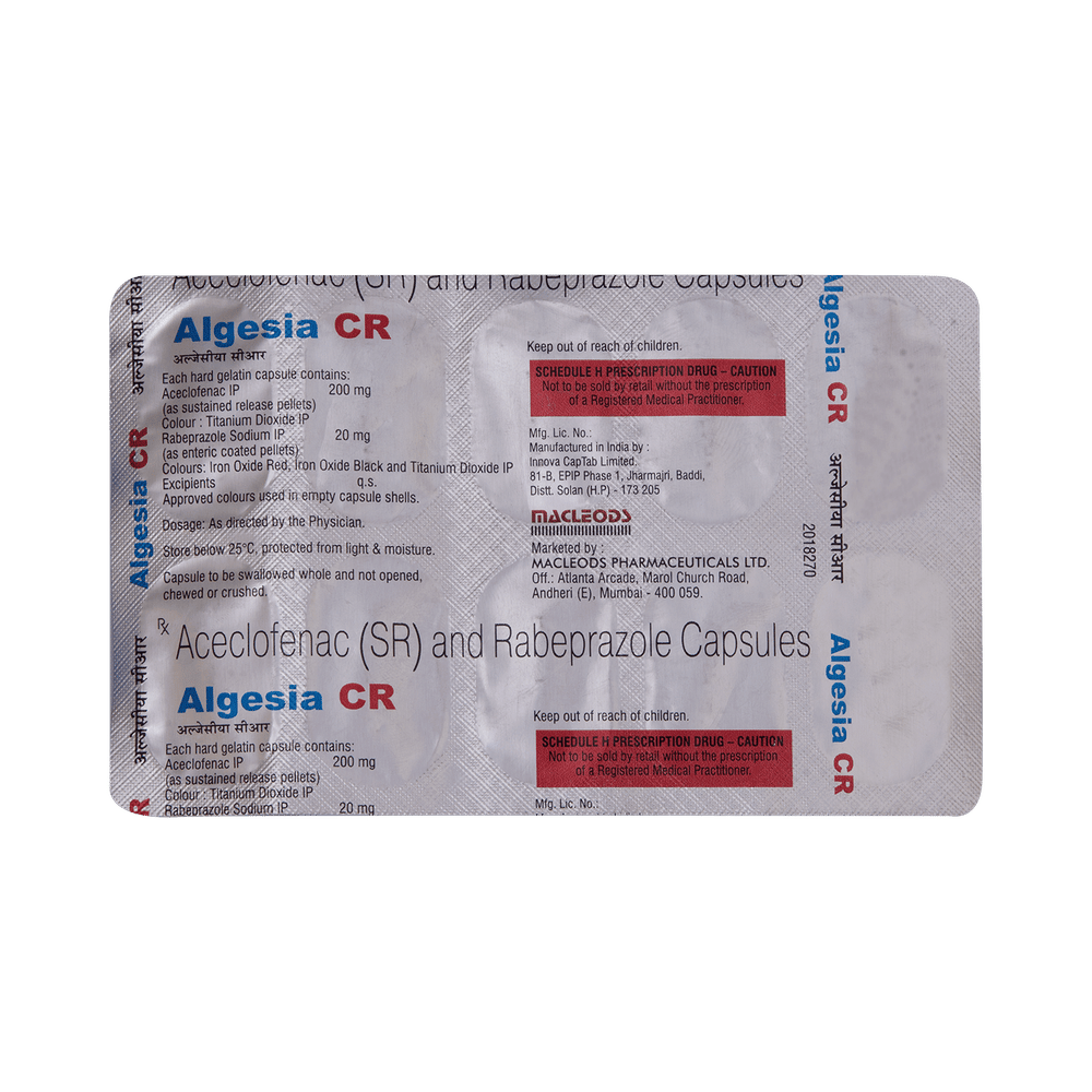Algesia CR 200mg/20mg Capsule